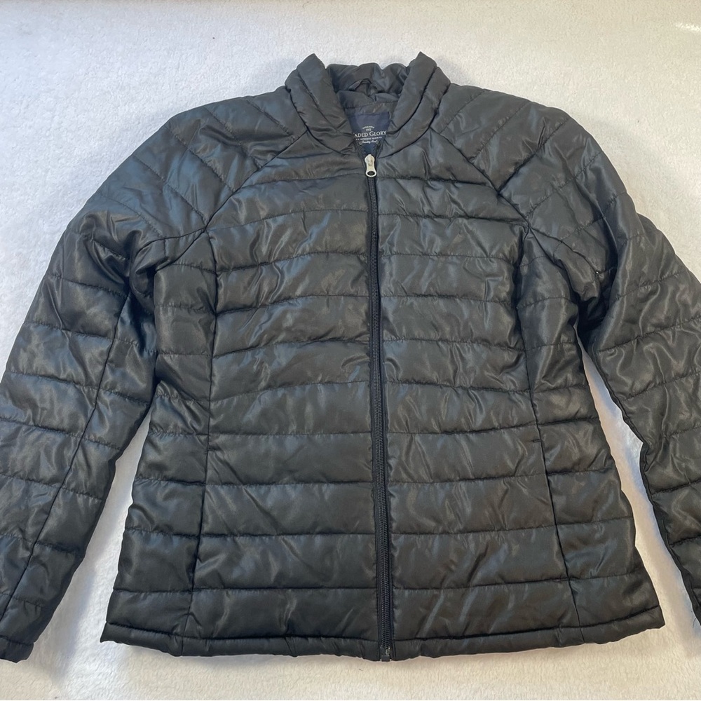 Faded Glory Women’s Puffer Jacket Full Zip
